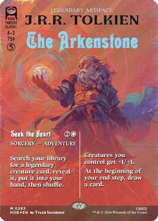 The Arkenstone (Borderless) (Surge Foil) (HOB-283) - mythic - Foil