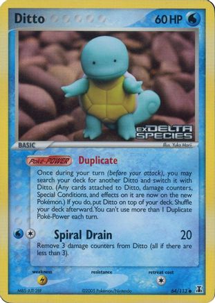 Ditto (064/113) - MCP  - Common - Reverse Holofoil