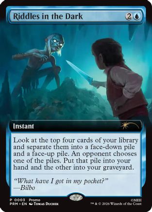 Riddles in the Dark (Extended Art) (PRM-003) - promo - Foil