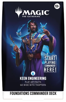Foundations: Commander Deck - Keen Engineering (anglais)