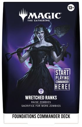 Foundations Commander Deck - Wretched Ranks (anglais)