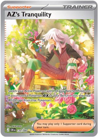 AZ's Tranquility (120/086) - MCR - Special Illustration Rare - Holofoil