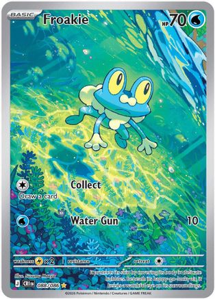 Froakie (088/086) - MCR - Illustration Rare - Holofoil
