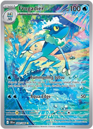 Frogadier (089/086) - MCR - Illustration Rare - Holofoil