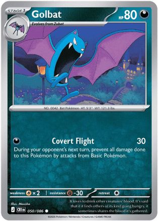 Golbat (050) - MCR - Common - Reverse Holofoil