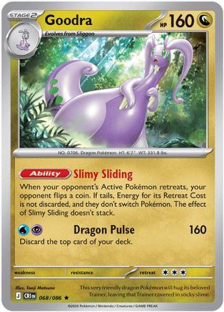 Goodra (068) - MCR - Rare - Holofoil