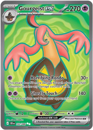 Gourgeist ex (102/086) - MCR - Ultra Rare - Holofoil
