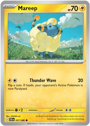 Mareep (027) - MCR - Common