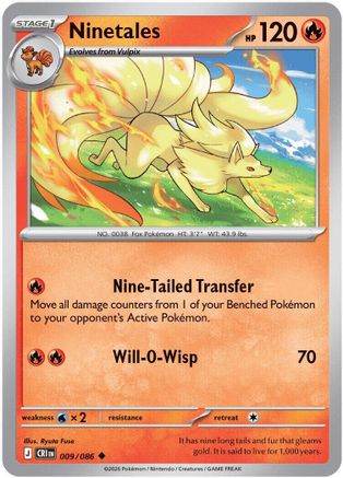 Ninetales (009) - MCR - Uncommon