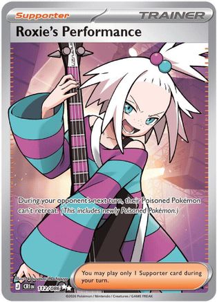 Roxie's Performance (112/086) - MCR - Ultra Rare - Holofoil