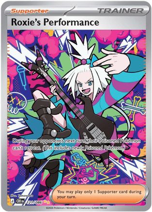 Roxie's Performance (121/086) - MCR - Special Illustration Rare - Holofoil