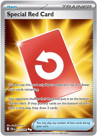 Special Red Card (113/086) - MCR - Ultra Rare - Holofoil
