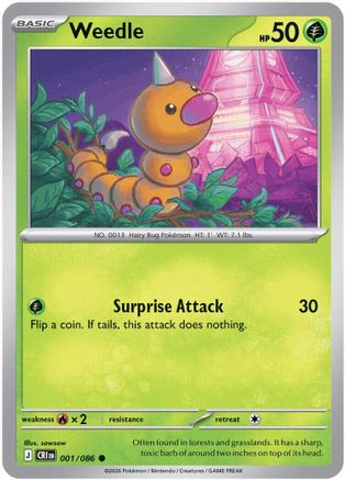 Weedle (001) - MCR - Common