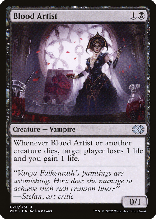 Blood Artist (2X2-070) - uncommon - Foil