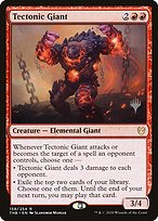 Tectonic Giant (PPTHB-158P) - rare - Foil