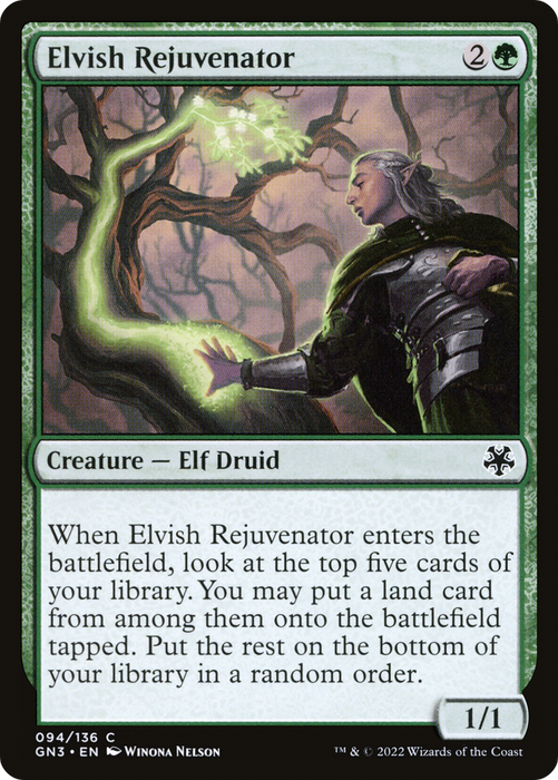 Elvish Rejuvenator (GN3-094) - common