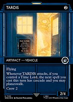 TARDIS (WHO-1142) - uncommon: (Showcase) (Borderless) - Foil