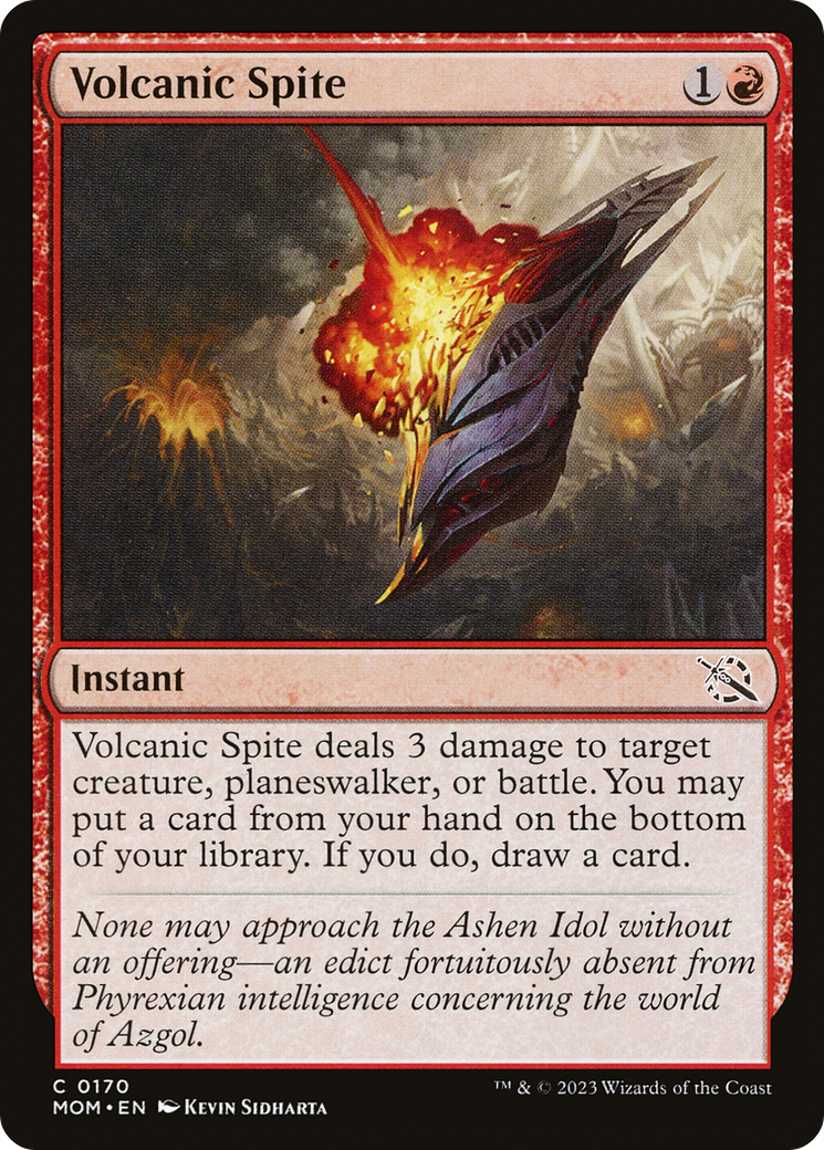 Volcanic Spite (MOM-170) - common