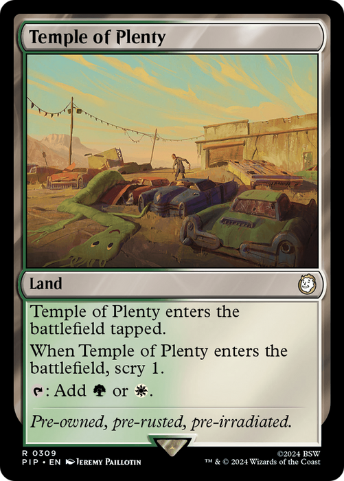 Temple of Plenty (PIP-309) - rare - Foil