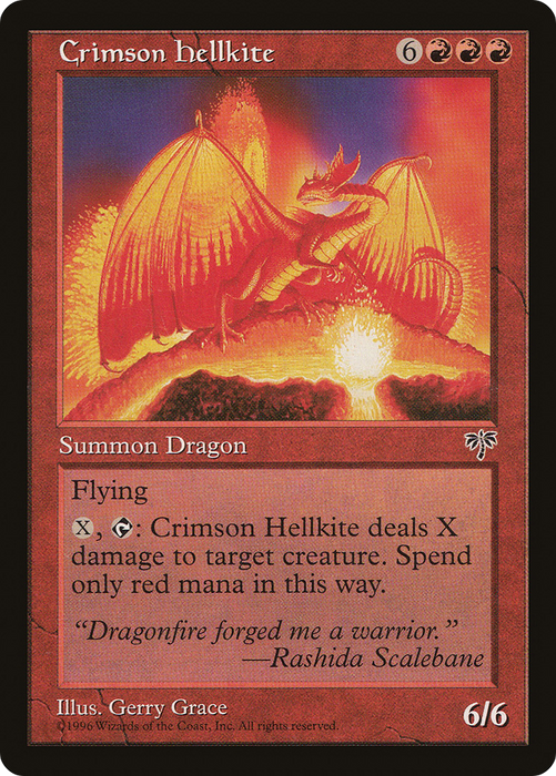 Crimson Hellkite (MIR-167) - rare