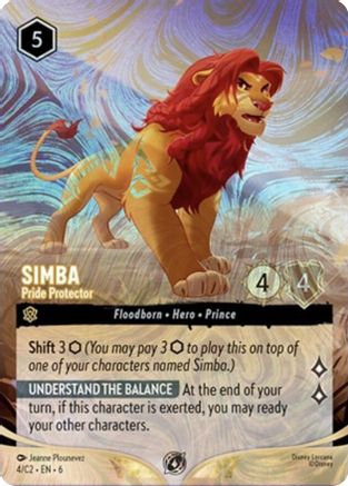 Simba - Pride Protector (Foil) (4) - DLPC - Promo - Holofoil