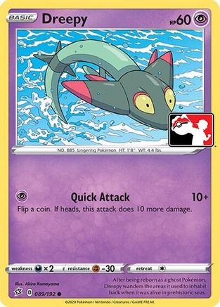 Dreepy (Library Exclusive) (089/192) - MCP  - Common - Reverse Holofoil