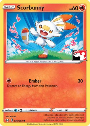 Scorbunny (Library Exclusive) (031/202) - MCP  - Common - Reverse Holofoil