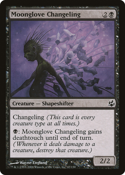 Moonglove Changeling (MOR-067) - common - Foil
