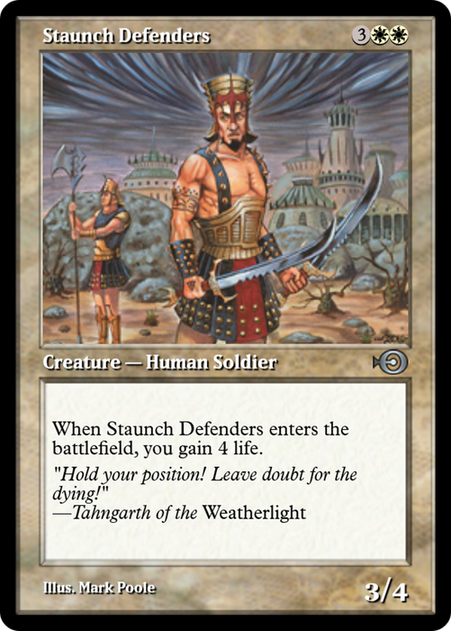 Staunch Defenders (PRM-36064) - uncommon - Foil