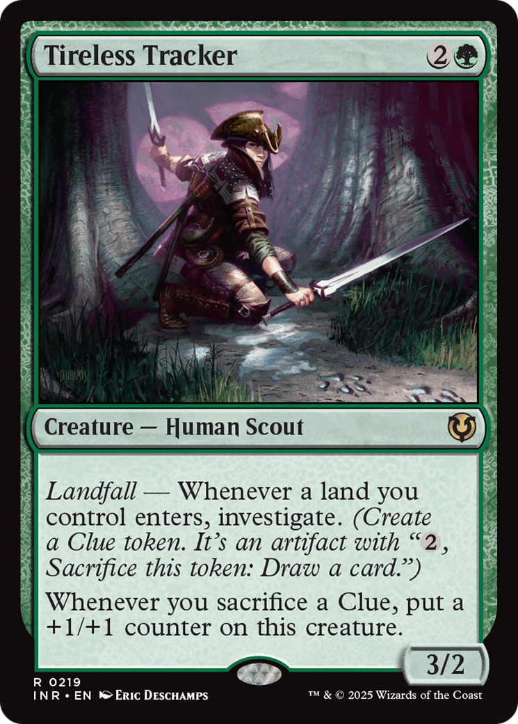 Tireless Tracker (INR-219) - rare - Foil