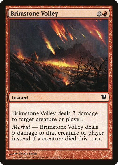 Brimstone Volley (ISD-132) - common