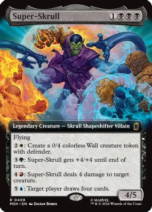 Super-Skrull (Extended Art) (MSH-409) - rare