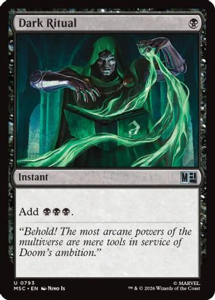 Dark Ritual (MSC-793) - uncommon - Foil