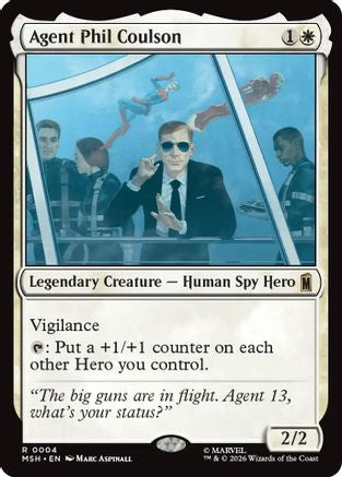 Agent Phil Coulson (MSH-004) - rare - Foil