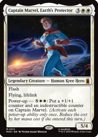 Captain Marvel, Earth's Protector (MSH-011) - mythic