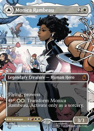 Monica Rambeau (Borderless) (0345) (MSH-345) - mythic - Foil