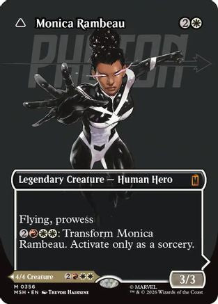 Monica Rambeau (Borderless) (0356) (MSH-356) - mythic