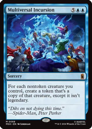 Multiversal Incursion (MSH-068) - mythic - Foil