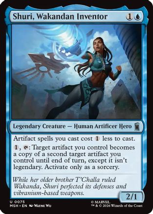 Shuri, Wakandan Inventor (MSH-075) - uncommon - Foil