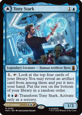 Tony Stark (MSH-080) - mythic - Foil