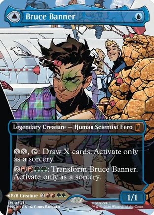 Bruce Banner(Borderless) (0331) (MSH-331) - mythic