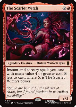 The Scarlet Witch (MSH-151) - rare - Foil