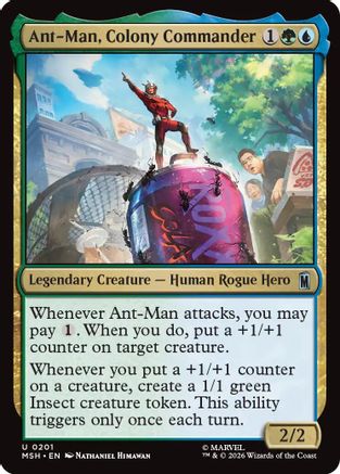 Ant-Man, Colony Commander (MSH-201) - uncommon
