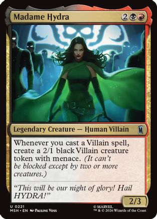 Madame Hydra (MSH-221) - uncommon