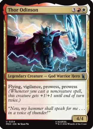 Thor Odinson (MSH-234) - uncommon