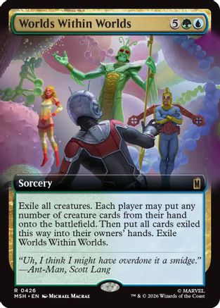 Worlds Within Worlds (Extended Art) (MSH-426) - rare - Foil