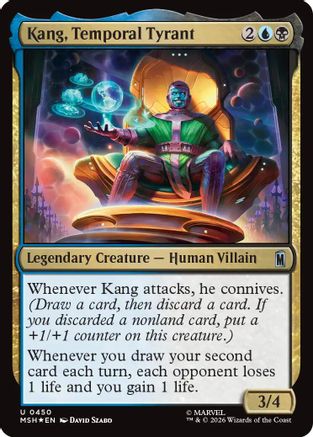 Kang, Temporal Tyrant (Surge Foil) (MSH-450) - uncommon - Foil