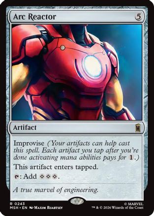 Arc Reactor (MSH-243) - rare