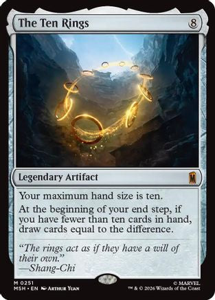 The Ten Rings (MSH-251) - mythic - Foil