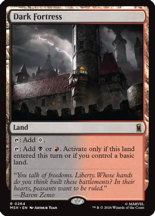 Dark Fortress (MSH-264) - rare - Foil